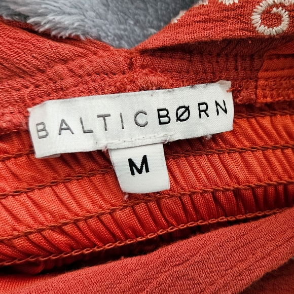 Baltic Born Embroidered Maxi Dress | Terracotta Medium | Boho Prairie - Picture 5 of 5